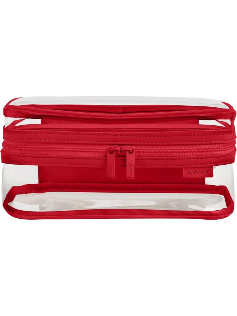Clear Toiletry Bag - Water-Repellent, TSA Approved Travel Organizer for Easy